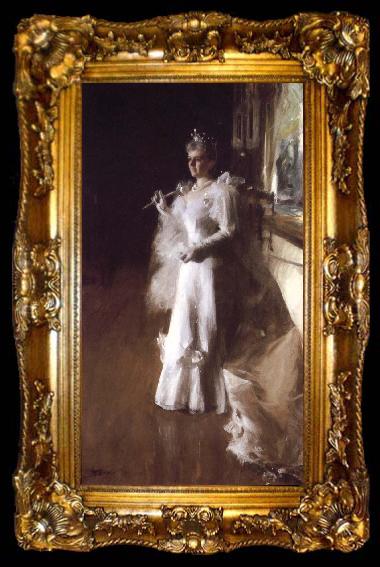 framed  Anders Zorn Mrs Potter Palmer, ta009-2